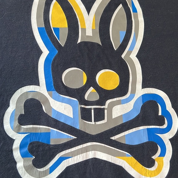 PSYCHO BUNNY MULTICOLOR LOGO GRAPHIC TSHIRT - Picture 5 of 11
